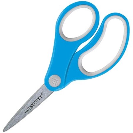 ACME UNITED 5 in. Pointed Tip Scissors with Soft HandleAssorted Color 15972